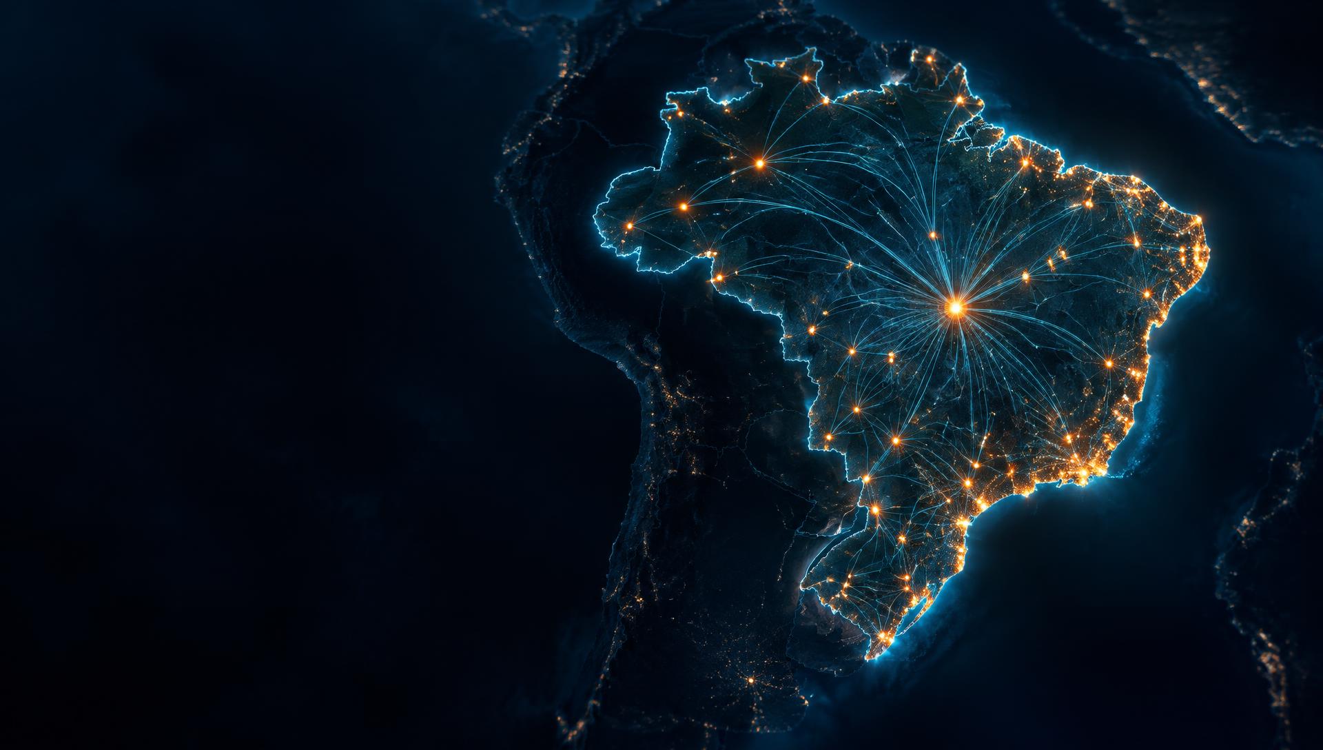 Rede digital conectando Brasília e todo o Brasil